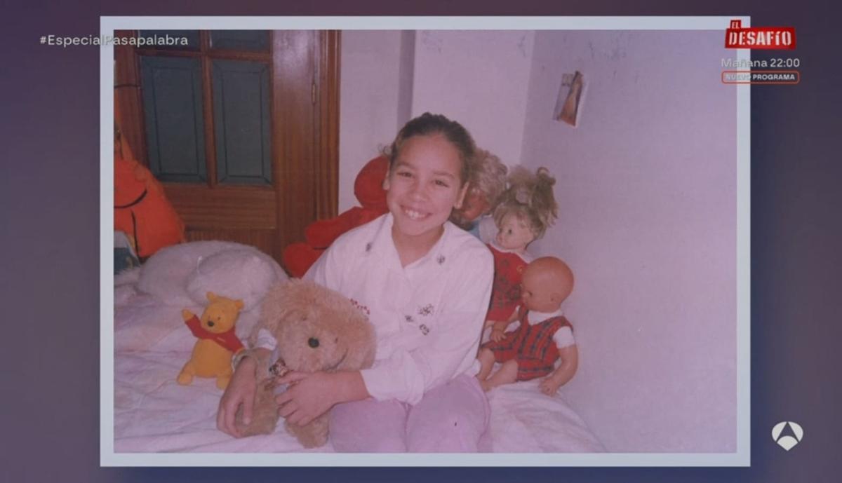 Foto de Rosa de pequeña.