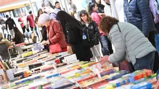 Sant Jordi en la rambla Just Oliveras de L'Hospitalet