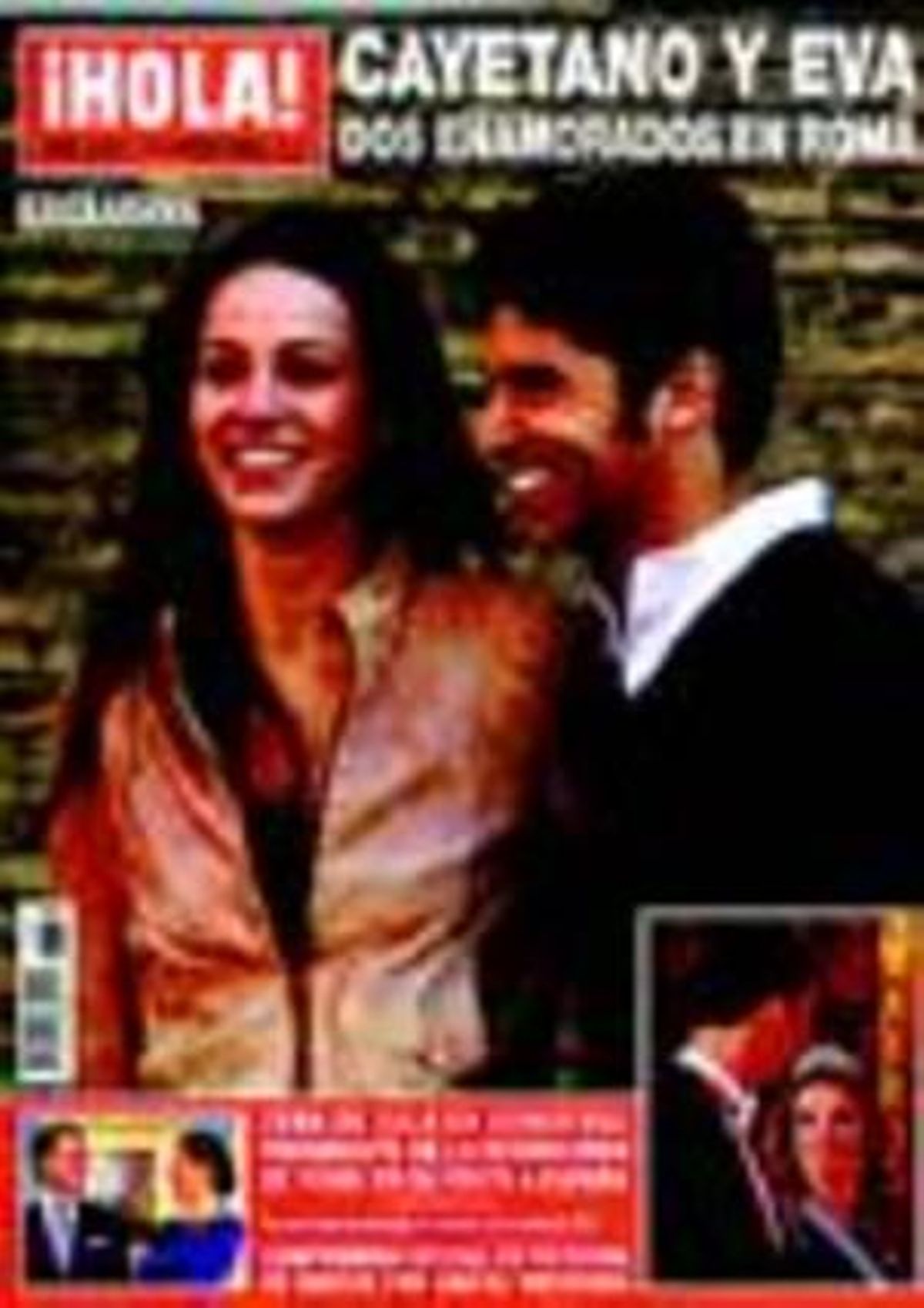 Eva González i Cayetano Rivera passegen el seu amor per Roma_MEDIA_1 Eva González i Cayetano Rivera passegen el seu amor per Roma_MEDIA_1