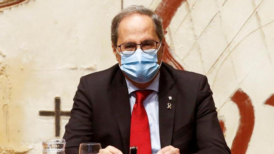 El presidente de la Generalitat, Quim Torra