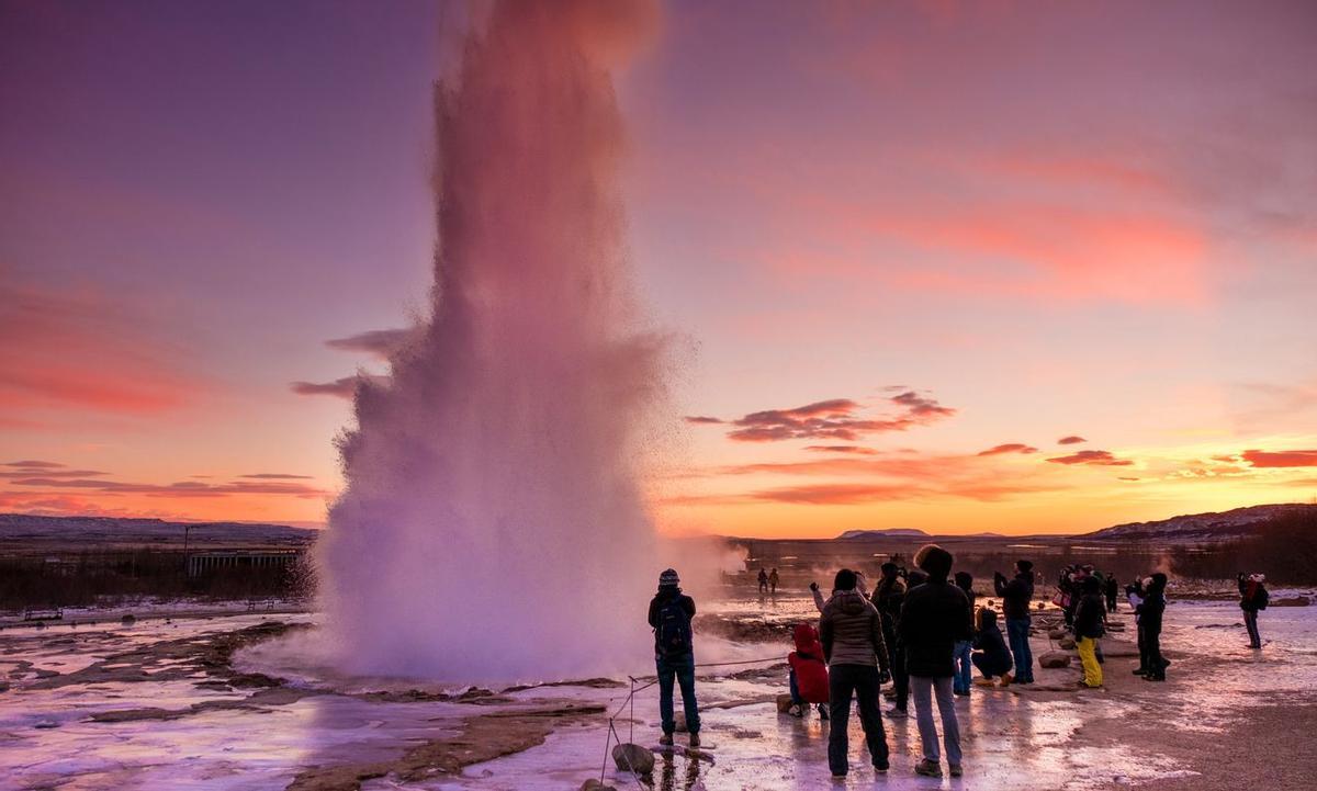 Strokkur Geysir, Islandia