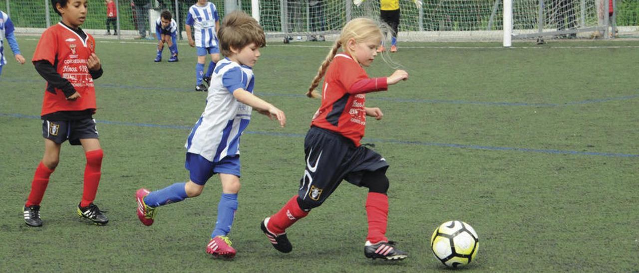 Partido entre el hco y el Sárdoma. E. A.