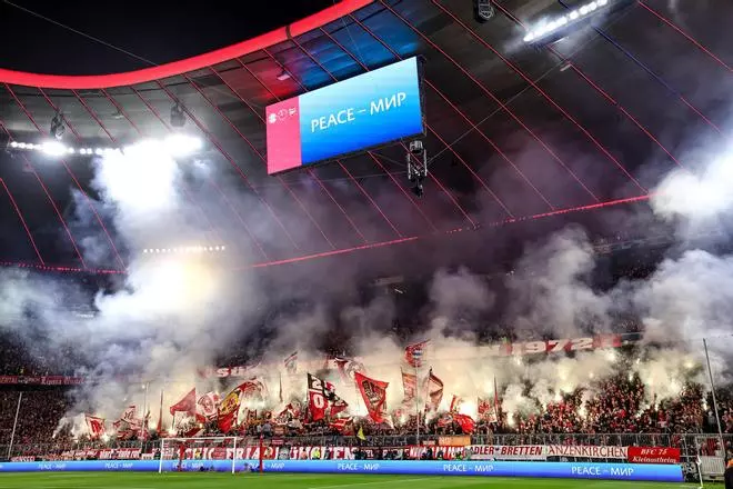 Bayern de Múnich - Arsenal, la vuelta de cuartos de final de la Champions League, en imágenes.