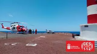 Muere una mujer tras caer al mar desde el faro de Sardina en Gáldar
