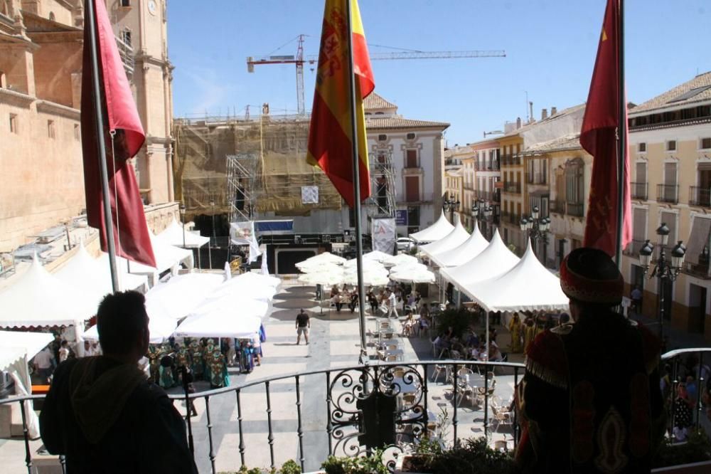 Desfile triunfal y representación teatral del Pacto de Tudmir en Lorca