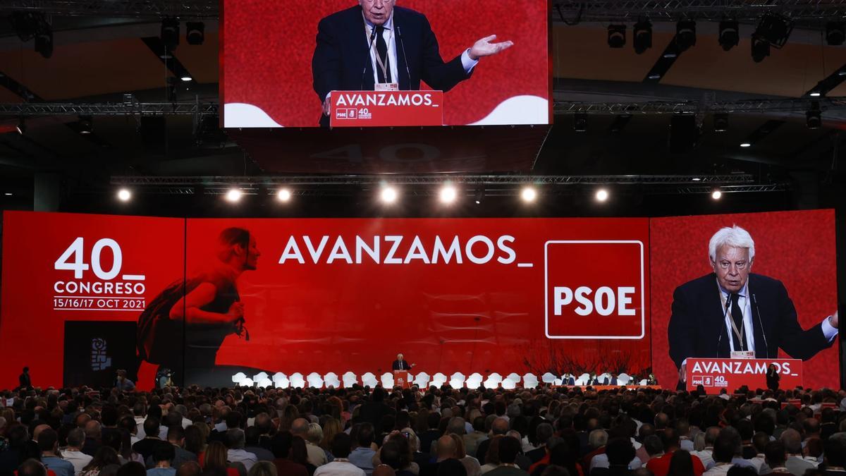 Las imágenes del 40º Congreso Federal del PSOE que se celebra en València