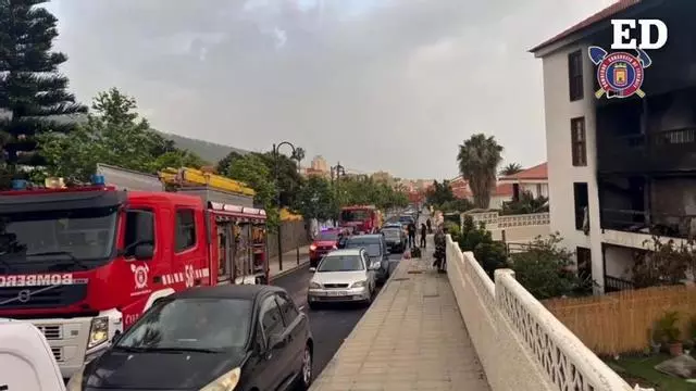 Una víctima mortal en un incendio en Tenerife esta madrugada