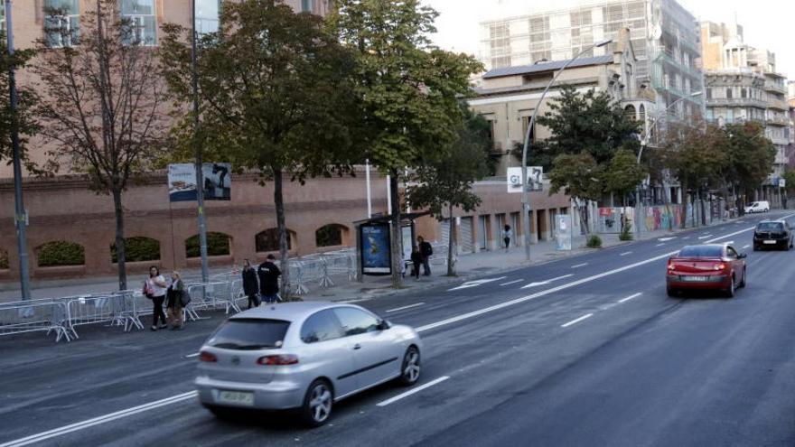 Girona reobre al trànsit la Gran Via de Jaume I