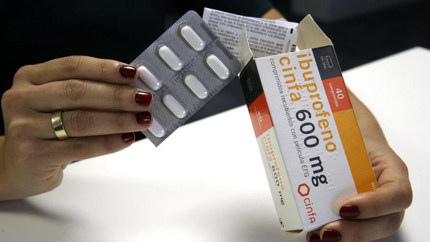 Sanidad alerta del riesgo de tomar dosis altas de ibuprofeno