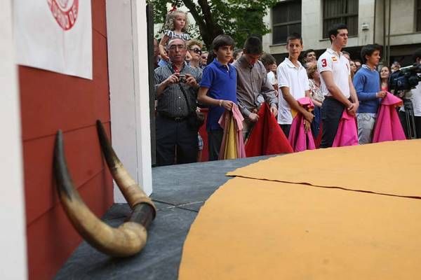 Toreo de salón en el Bulevar del Gran Capitán