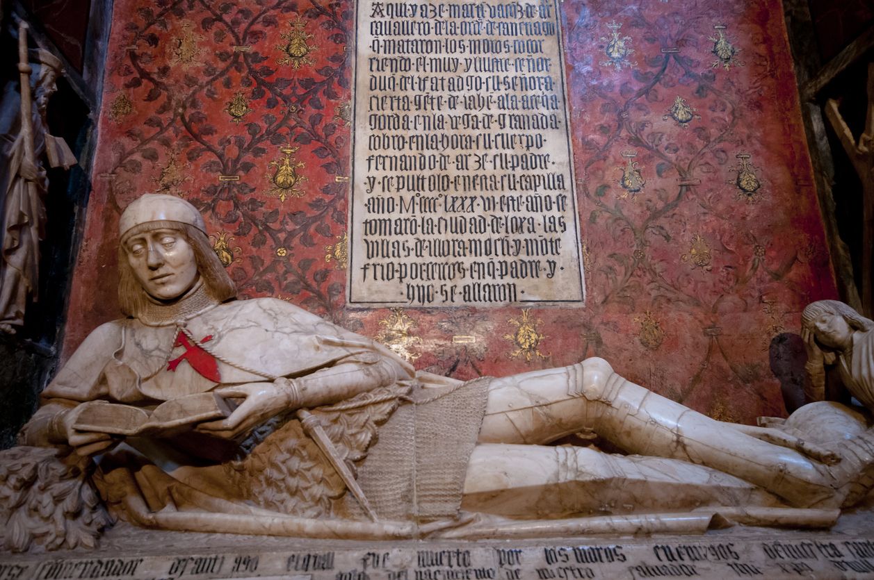 La escultura funeraria de El Doncel en la Catedral de Sigüenza