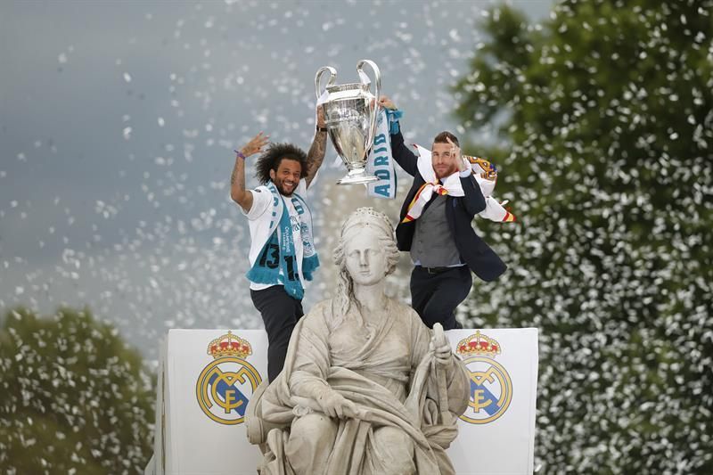 La fiesta de la Champions del Real Madrid