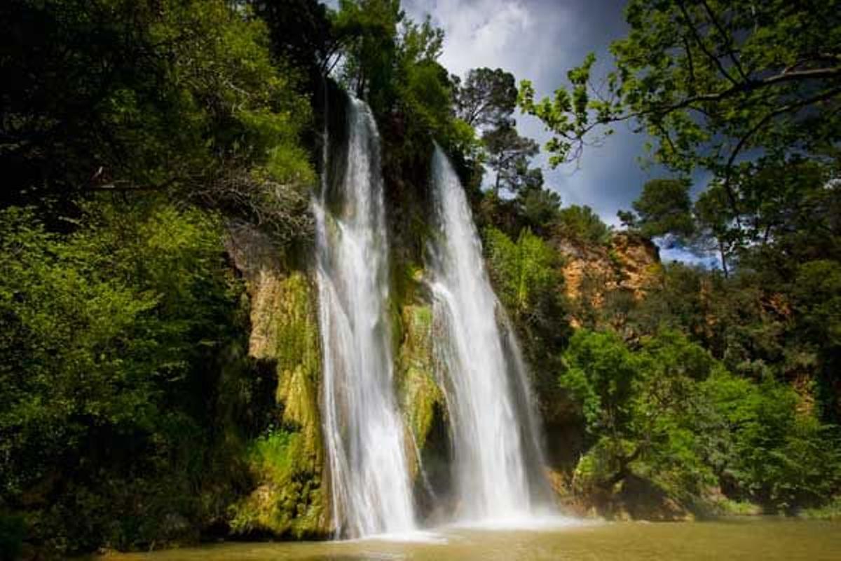 El paraje natural de la Cascada de Sillans es uno de los más sorprendentes de la Provenza francesa.