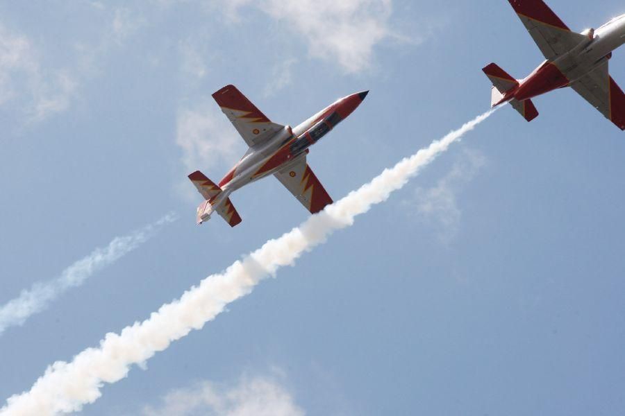 Ensayos de la Patrulla Águila en Zamora