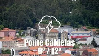 El tiempo en Ponte Caldelas: previsión meteorológica para hoy, jueves 12 de febrero