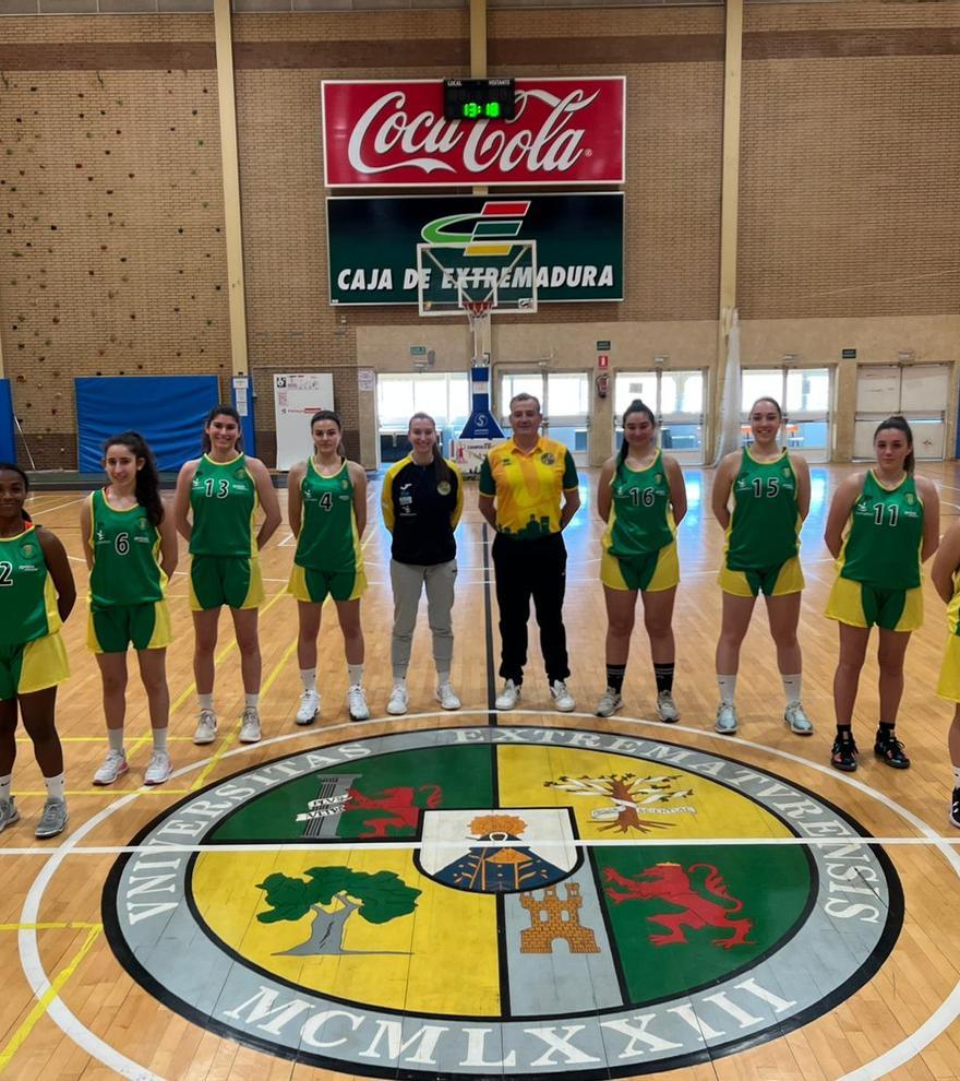 El baloncesto universitario extremeño, a dar un buen nivel en Zaragoza