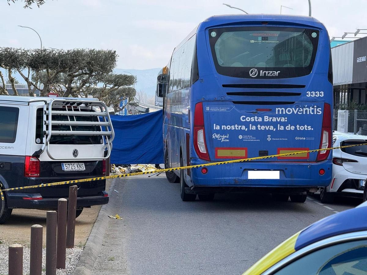 Les fotos de l'accident d'Empuriabrava on ha mort una mestra Les fotos de l'accident d'Empuriabrava on ha mort una mestra