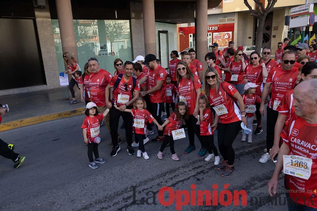 Marcha de la ONG Delwende en Caravaca