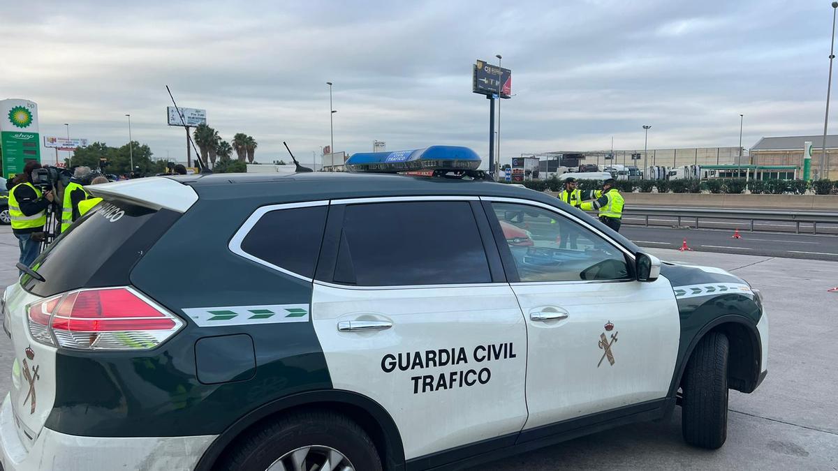 Control de la Guardia Civil de Tráfico