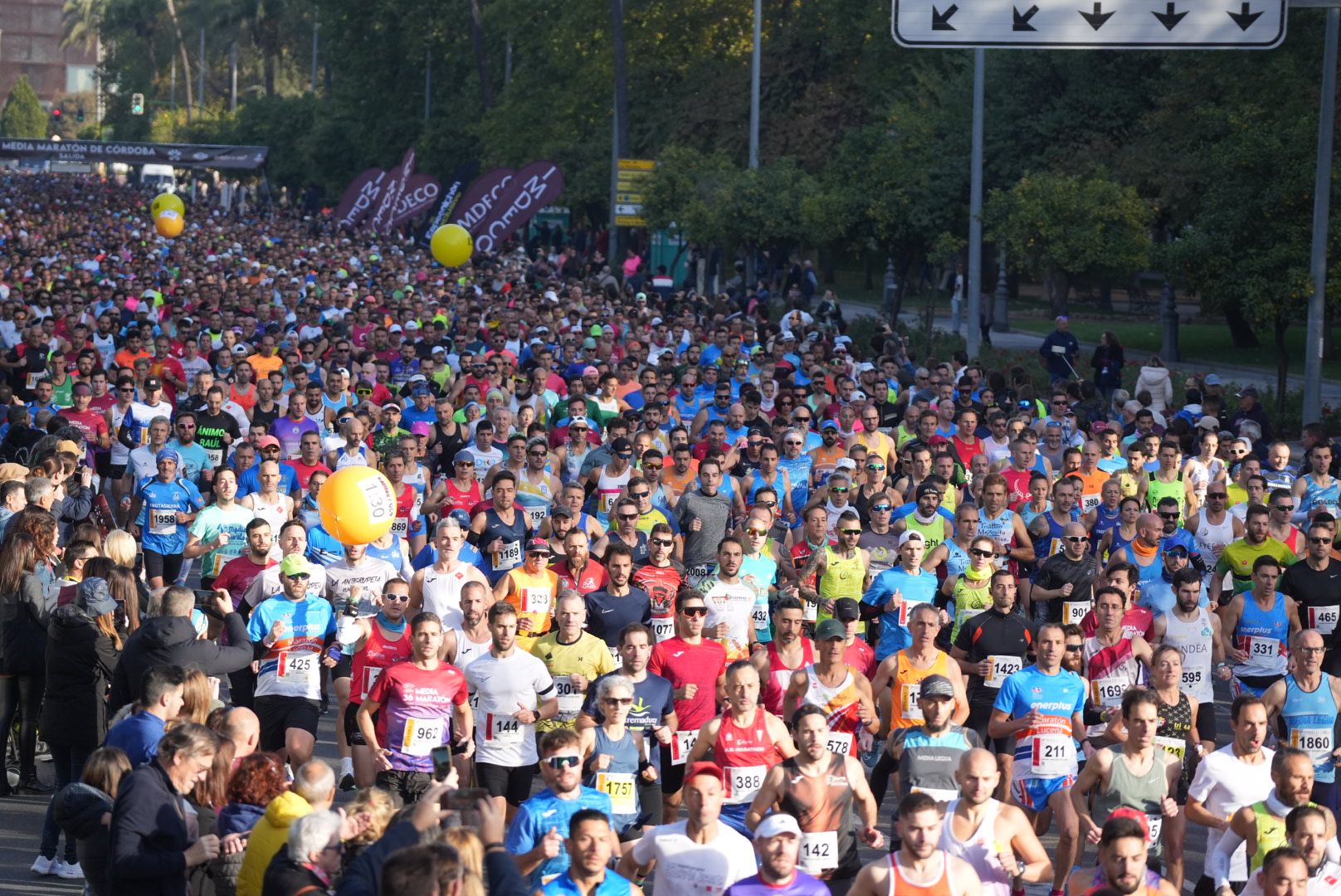 La Media Maratón de Córdoba en imágenes