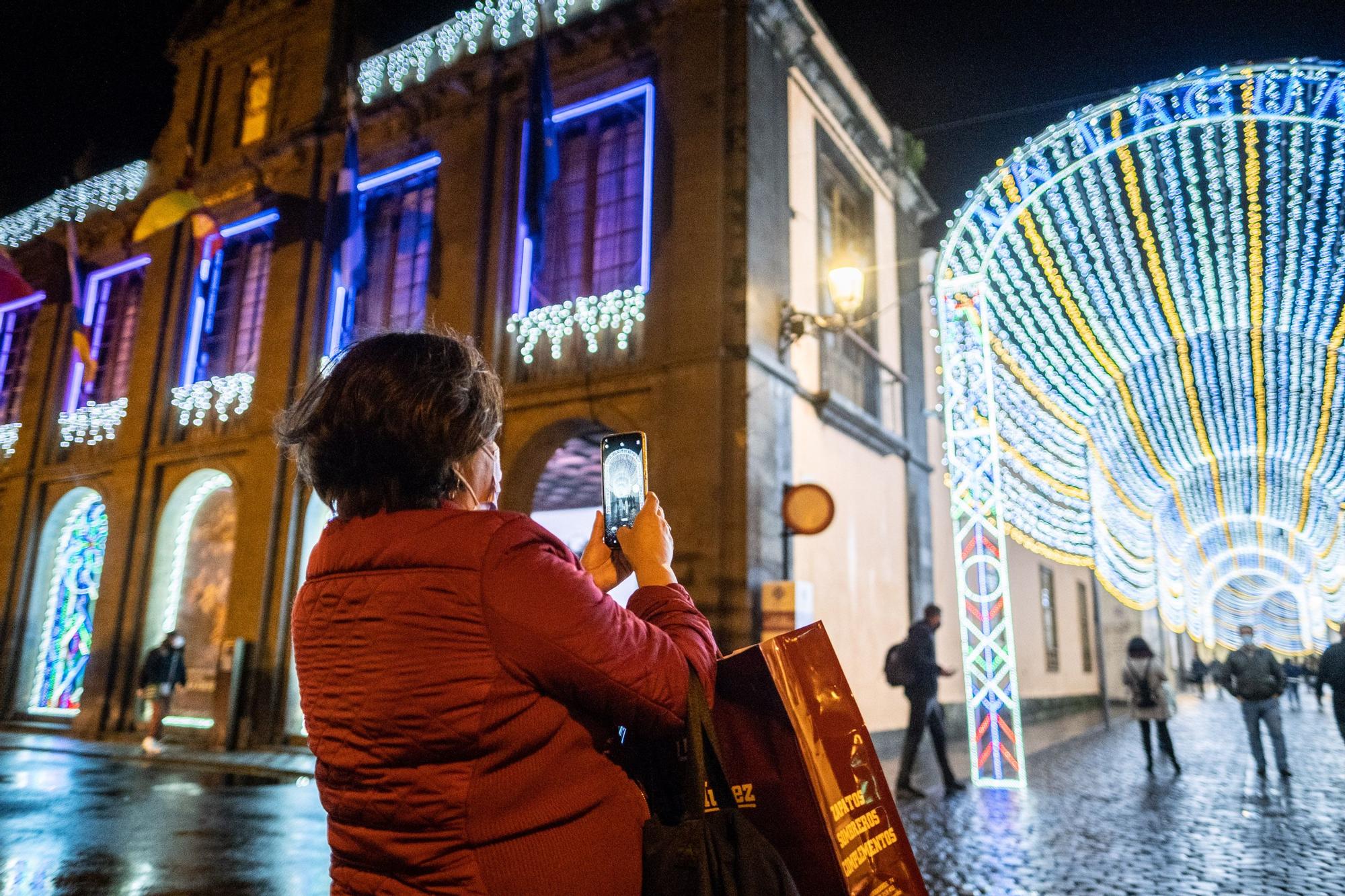 Encendido navideño en La Laguna