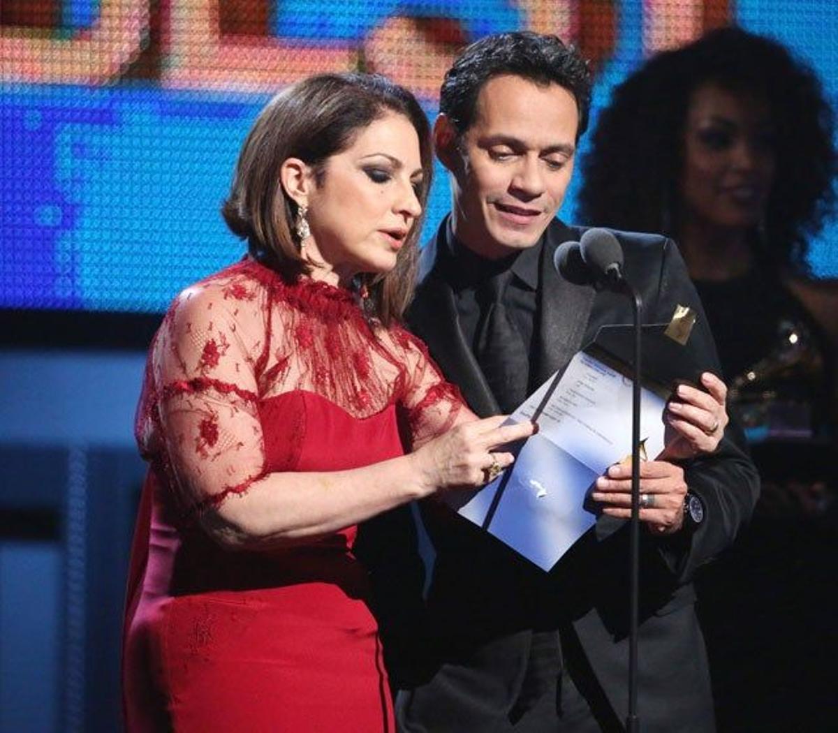 Gloria Estefan y Marc Anthony