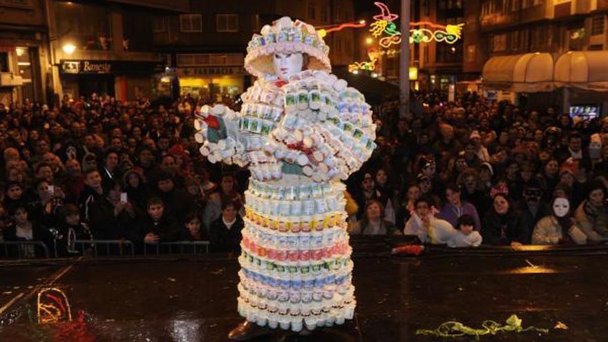 Concurso de choqueiros en la calle de la Torre.