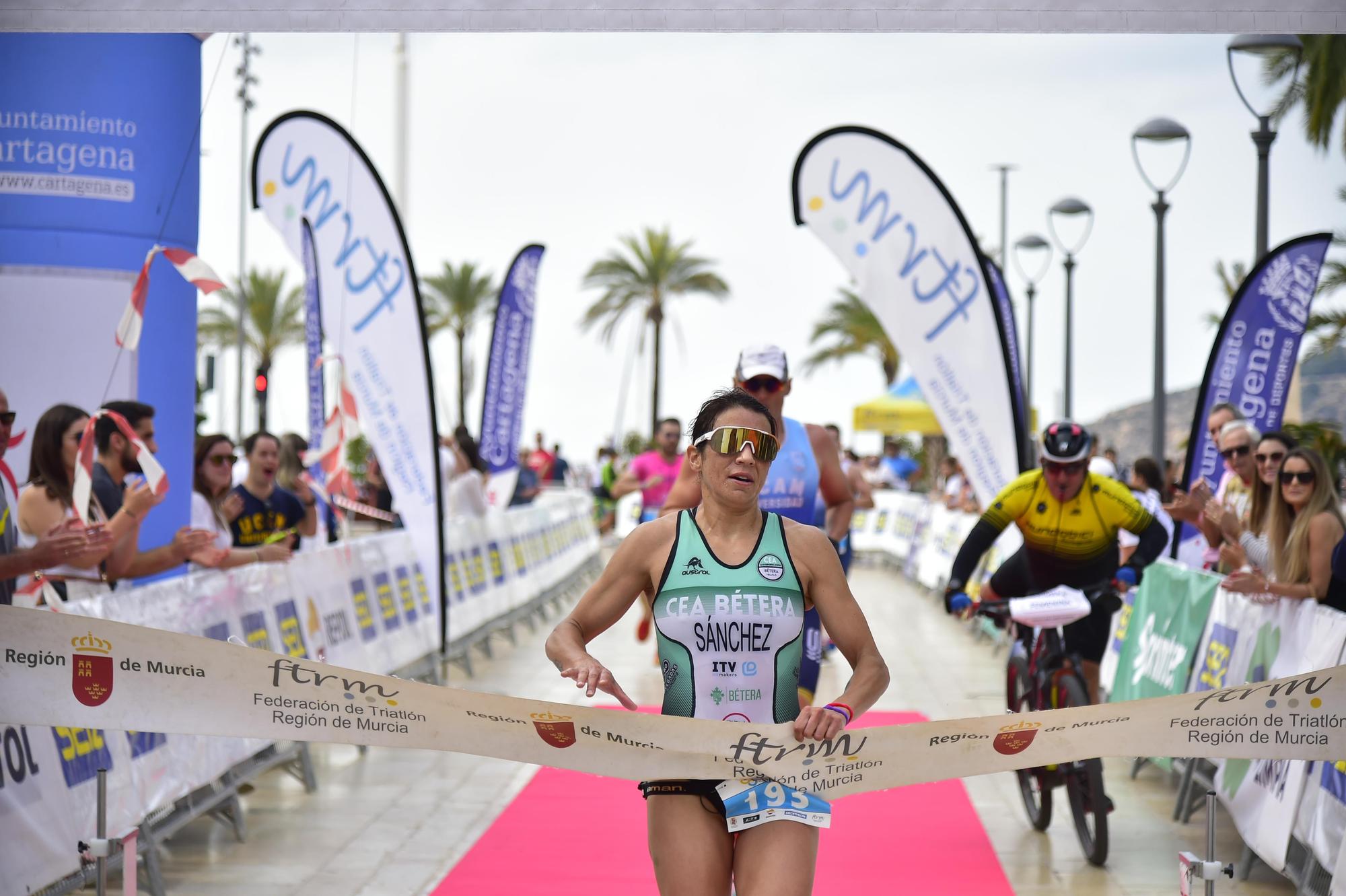 Las mejores fotos del Triatlón Ciudad de Cartagena 2023.