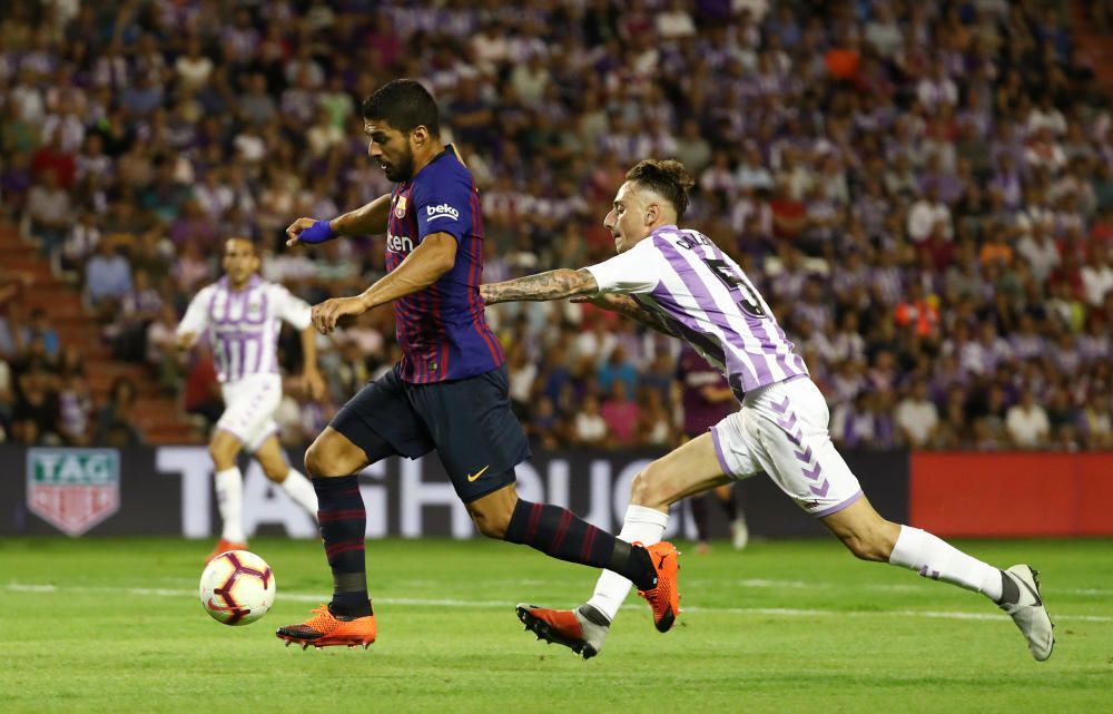 El Valladolid - Barça, en fotos