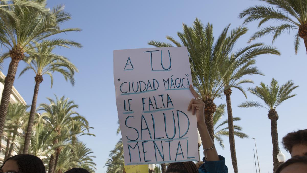 La marcha desembocó en la Explanada