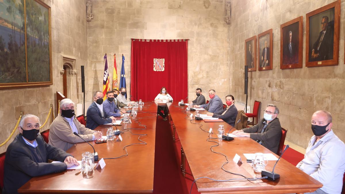 Reunión de Francina Armengol con el sector cultural