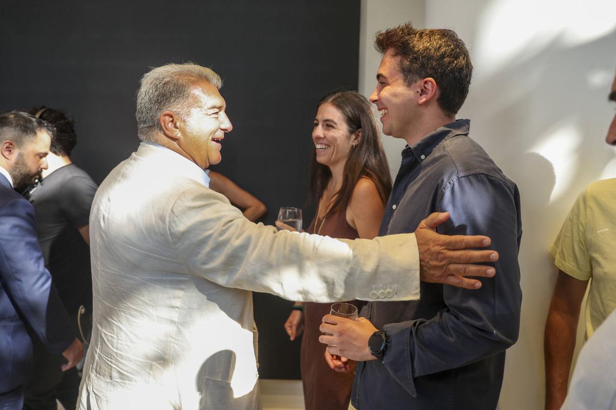 PRESENTACION BARÇA PLAY. LAPORTA. FOTO: VALENTI ENRICH