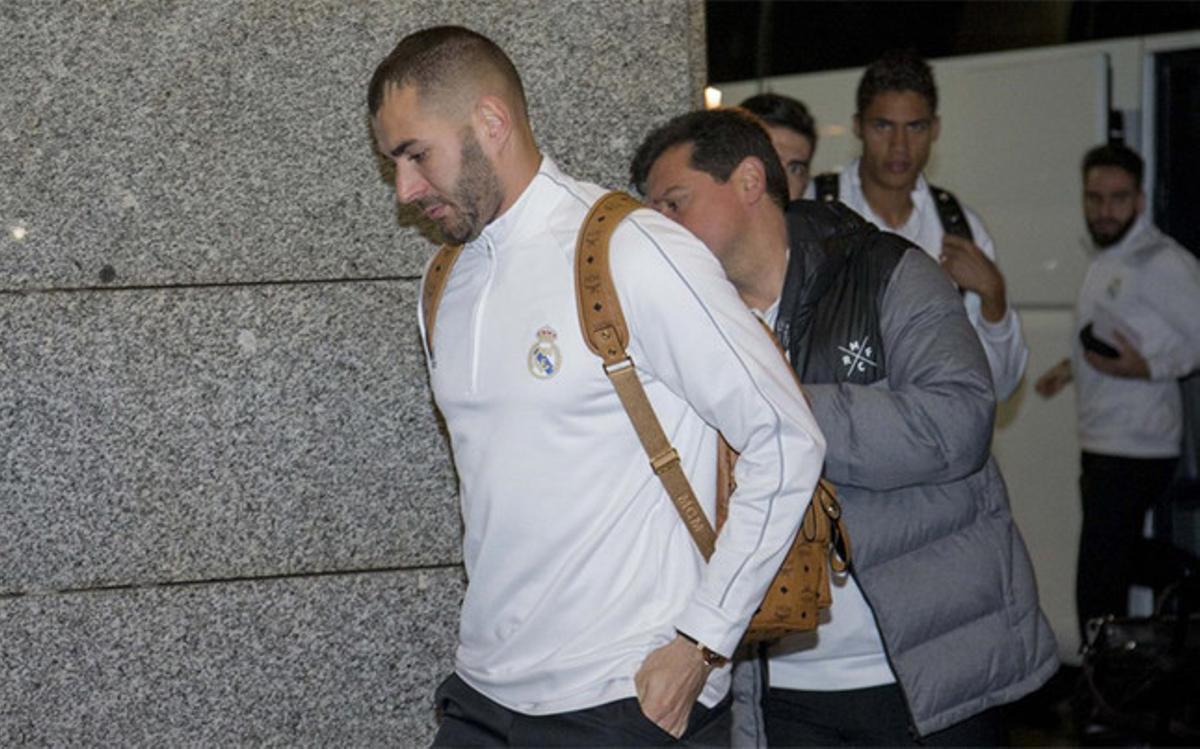 El Real Madrid llega a Barcelona El Real Madrid llega a Barcelona