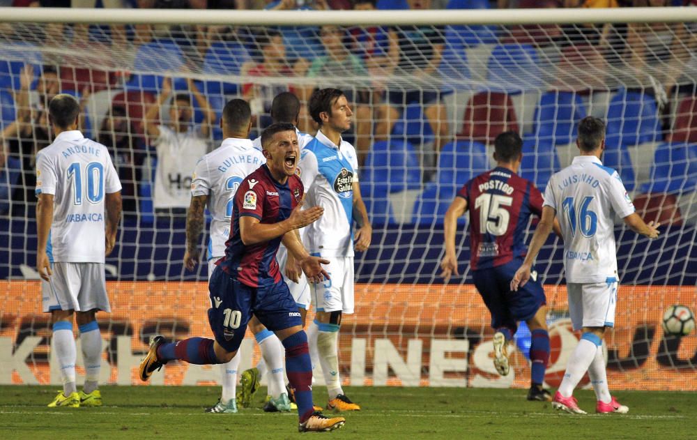 El Dépor no pasa del empate ante el Levante