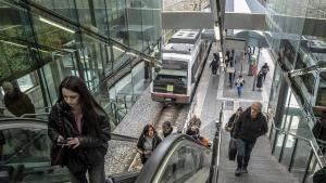 Sant Boi de Llobregat 22/12/2025 Estación de Ferrocarrils de la Generalitat FGC de Molí Nou, en Sant Boi de Llobregat El metro del delta, a priori, sería gestionado por FGC y saldría desde esta estación Fotografía de Ferran Nadeu