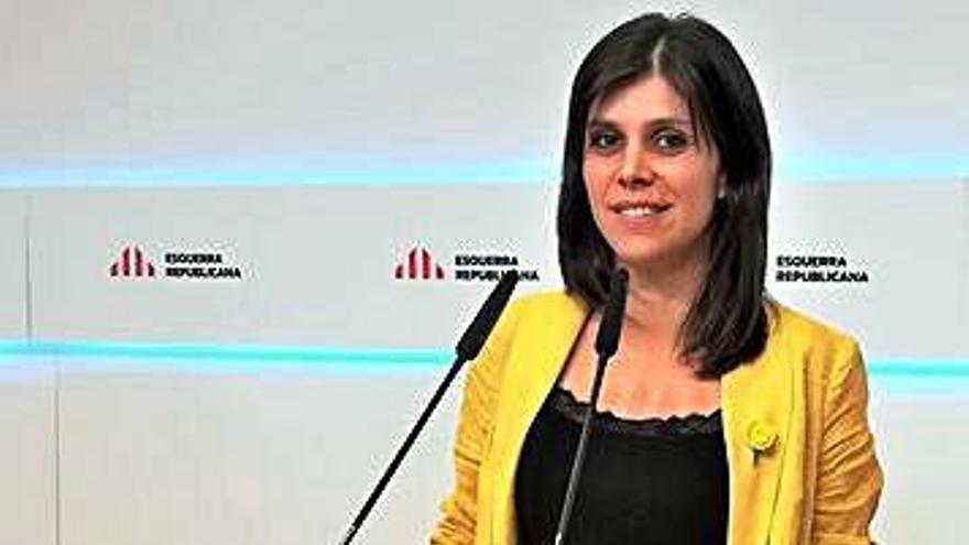 La portaveu d&#039;ERC, Marta Vilalta