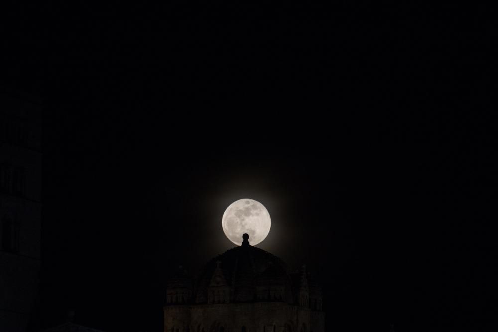 Superluna en Zamora