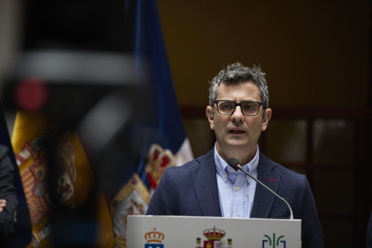 El ministro de Presidencia, Félix Bolaños.