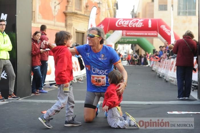 Maratón de Murcia: llegadas (V)