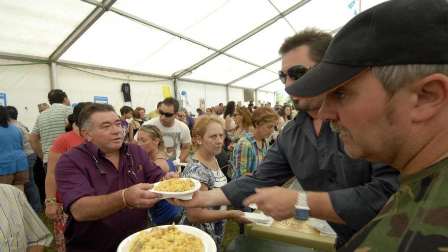 Carrio, en Laviana, celebra sus fiestas de Nuestra Señora de los Remedios