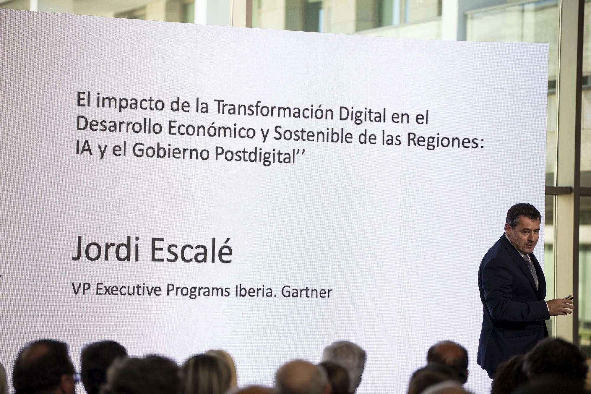 La presentación de la 'Estrategia de Transformación Digital de Extremadura', en imágenes