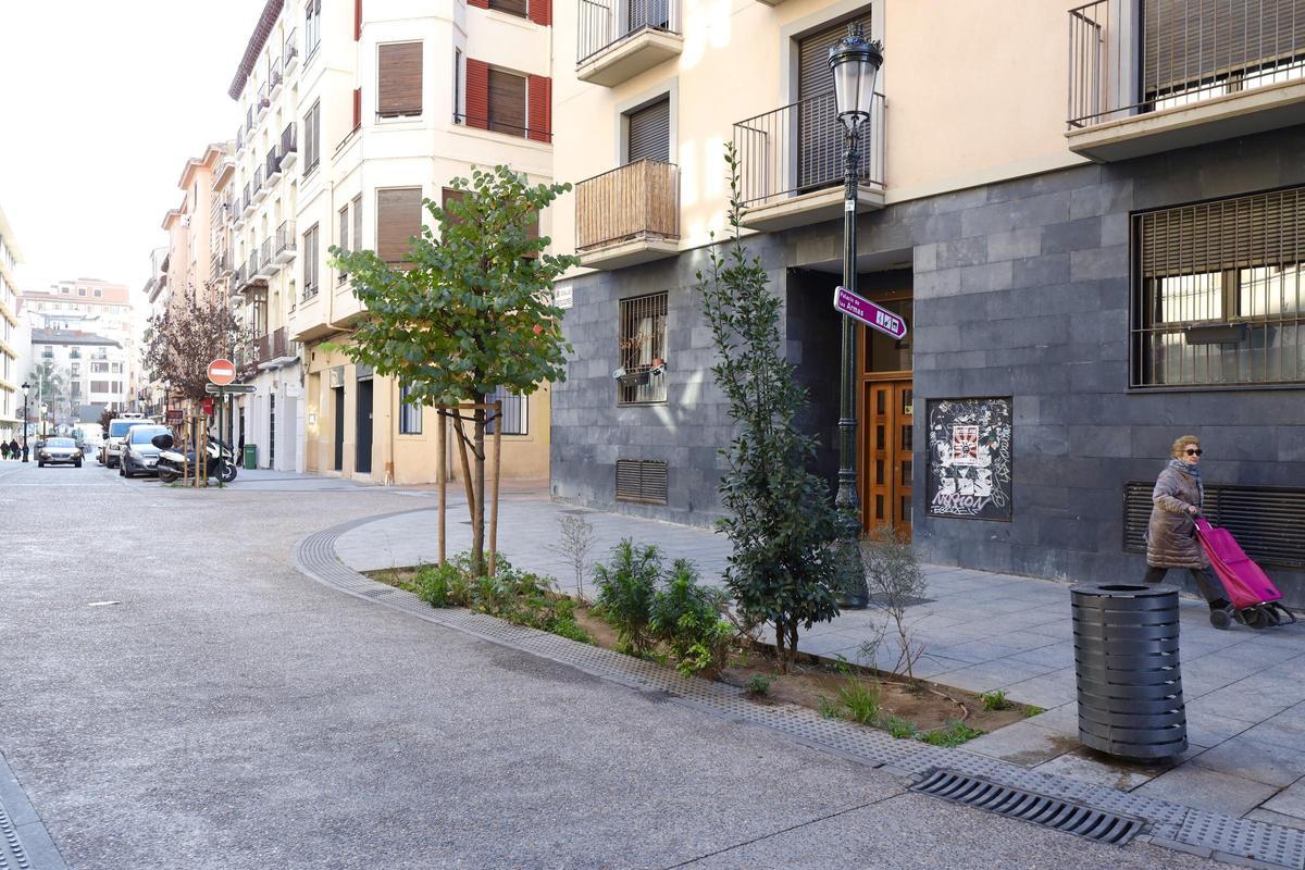 Este es el estado actual de la calle Predicadores de Zaragoza