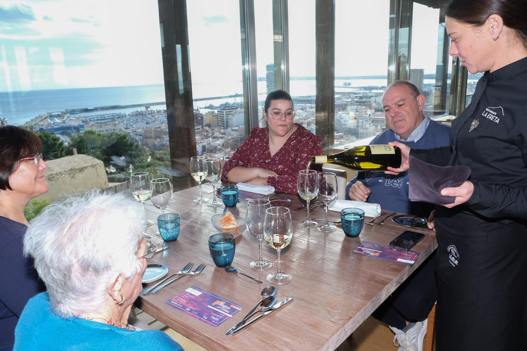 «Menjars de la Terra» en el restaurante la Ereta de Alicante