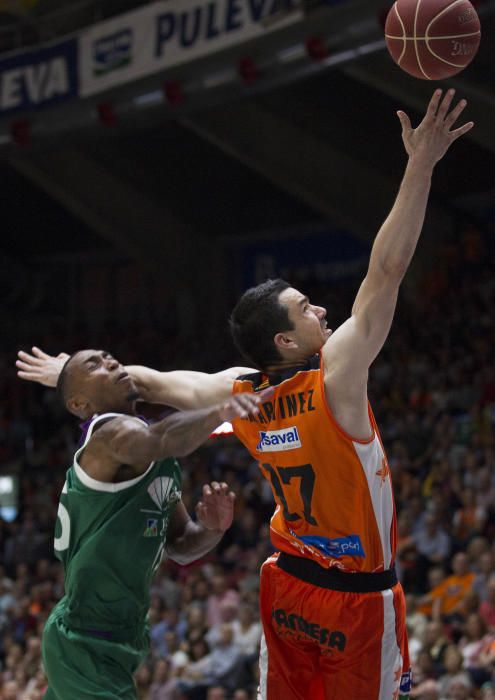 Los de Plaza se ven superados por un Valencia Basket muy efectivo en los minutos finales