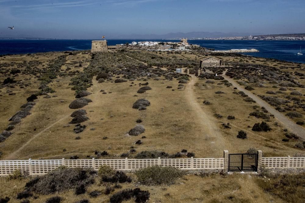 Imágenes espectaculares de los faros de Alicante