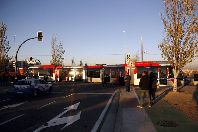 Fotogalería: Accidente del tranvía de Zaragoza