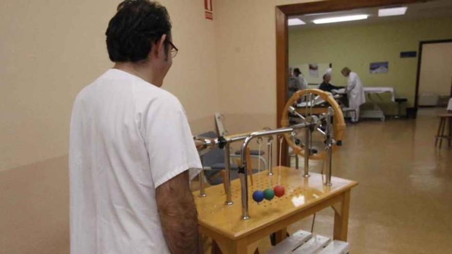 Gimnasio del servicio de Rehabilitación de Sacyl en Zamora capital