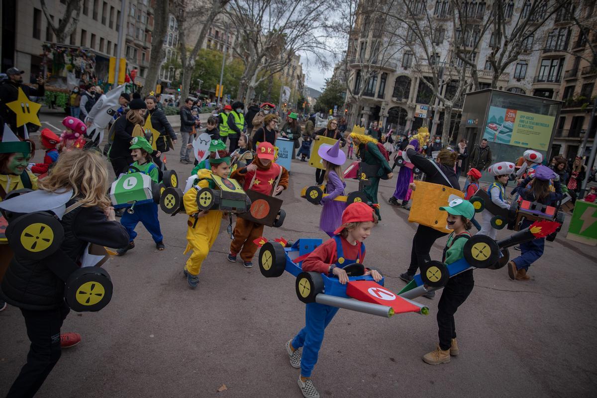 Carnaval del barrio de Gracia de Barcelona 2022