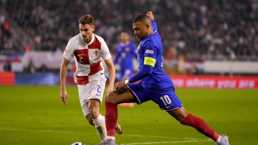 Deschamps: "Mbappé se esforzó mucho ante Croacia"