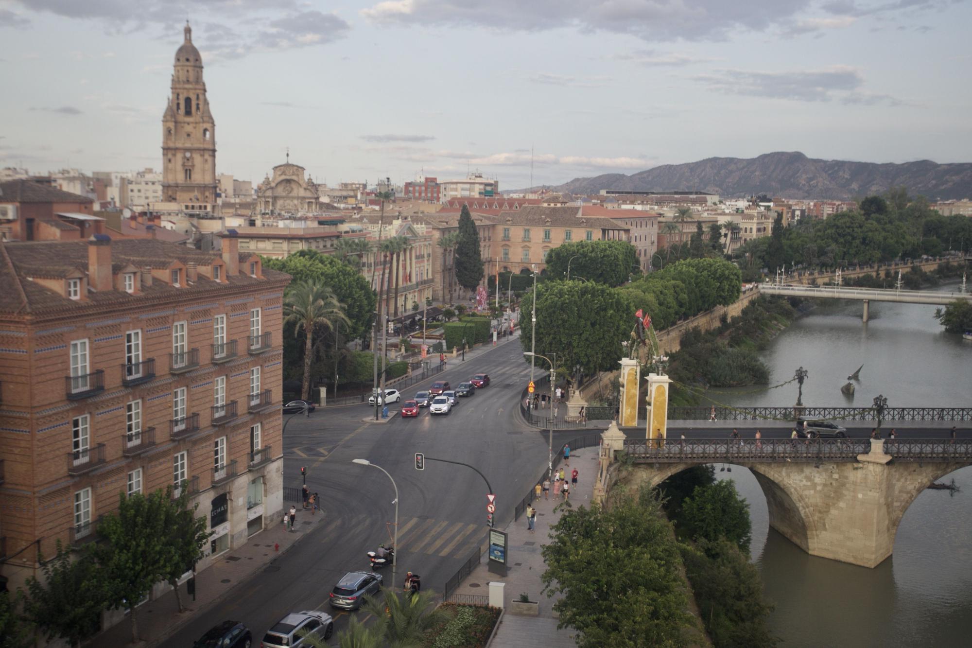 Las vistas de la noria de Murcia